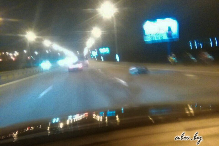 На МКАД загінуў матацыкліст