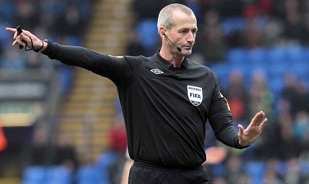 Матч "Рома" — БАТЭ будзе судзіць англічанін Марцін Аткінсан