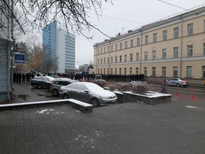 У Мінску сілавікі зноў чынілі перашкоды Маршу пенсіянераў