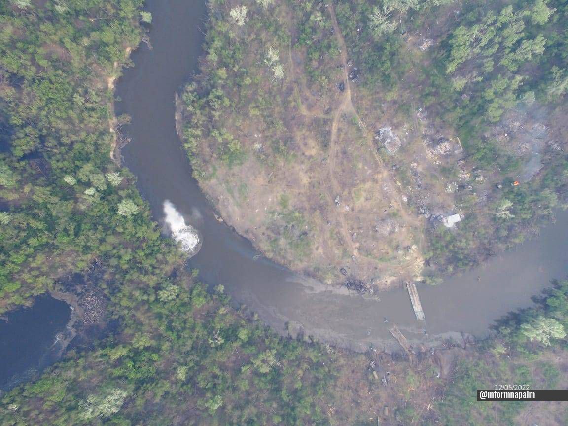 Украінцы на рачной пераправе за чатыры дні знішчылі 70 адзінак расійскай тэхнікі