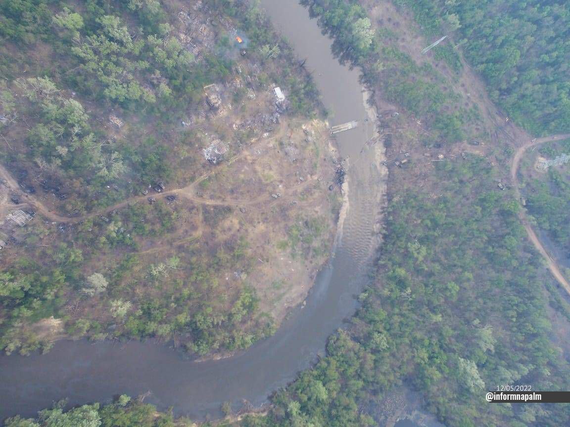 Украінцы на рачной пераправе за чатыры дні знішчылі 70 адзінак расійскай тэхнікі