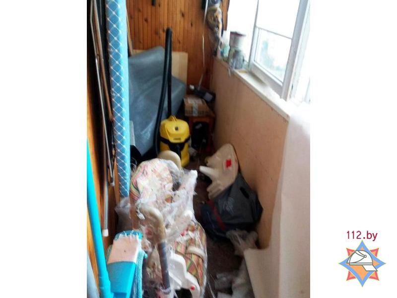 Мінчук, які рабіў феерверк на балконе, атрымаў 50% апёкаў цела. Фота