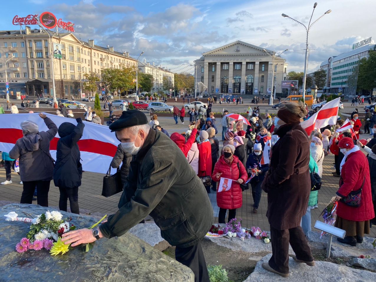 У Мінску прайшоў трэці “Марш пенсіянераў”