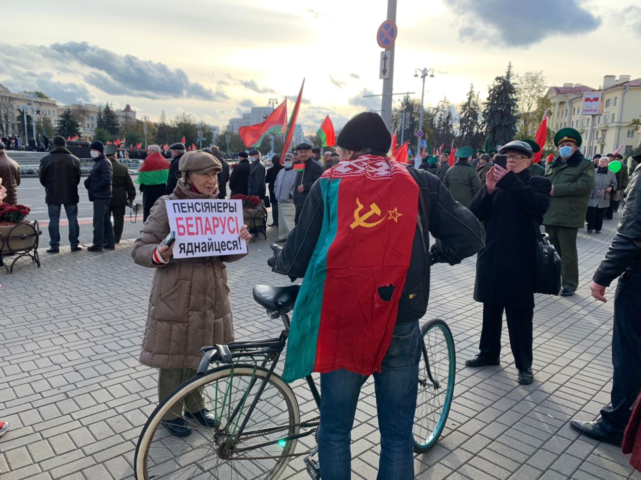 У Мінску прайшоў трэці “Марш пенсіянераў”