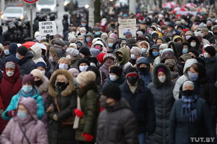 У Мінску сілавікі зноў чынілі перашкоды Маршу пенсіянераў