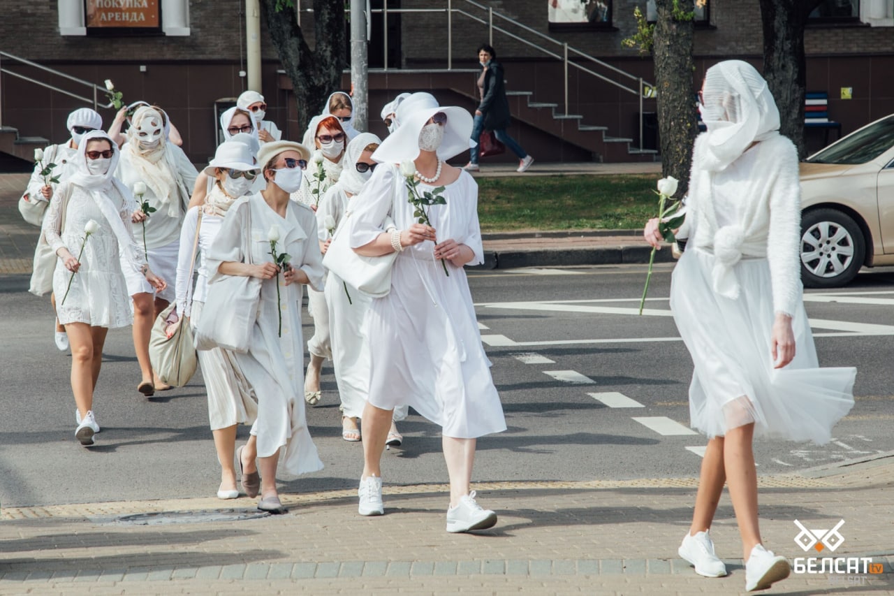 Каля Камароўскага рынку ў Мінску прайшла вулічная акцыя