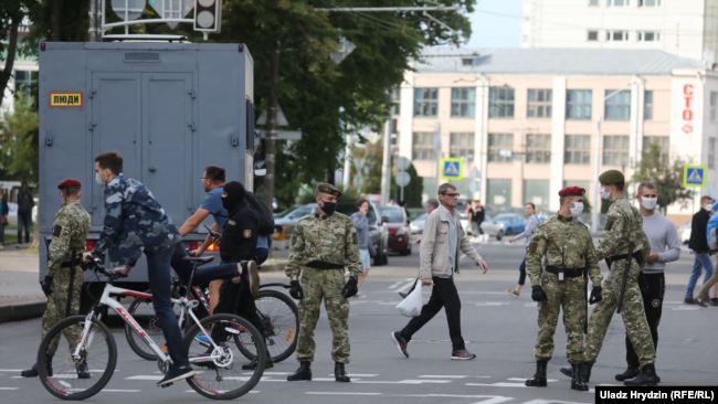 У Мінску зноў прайшлі затрыманні