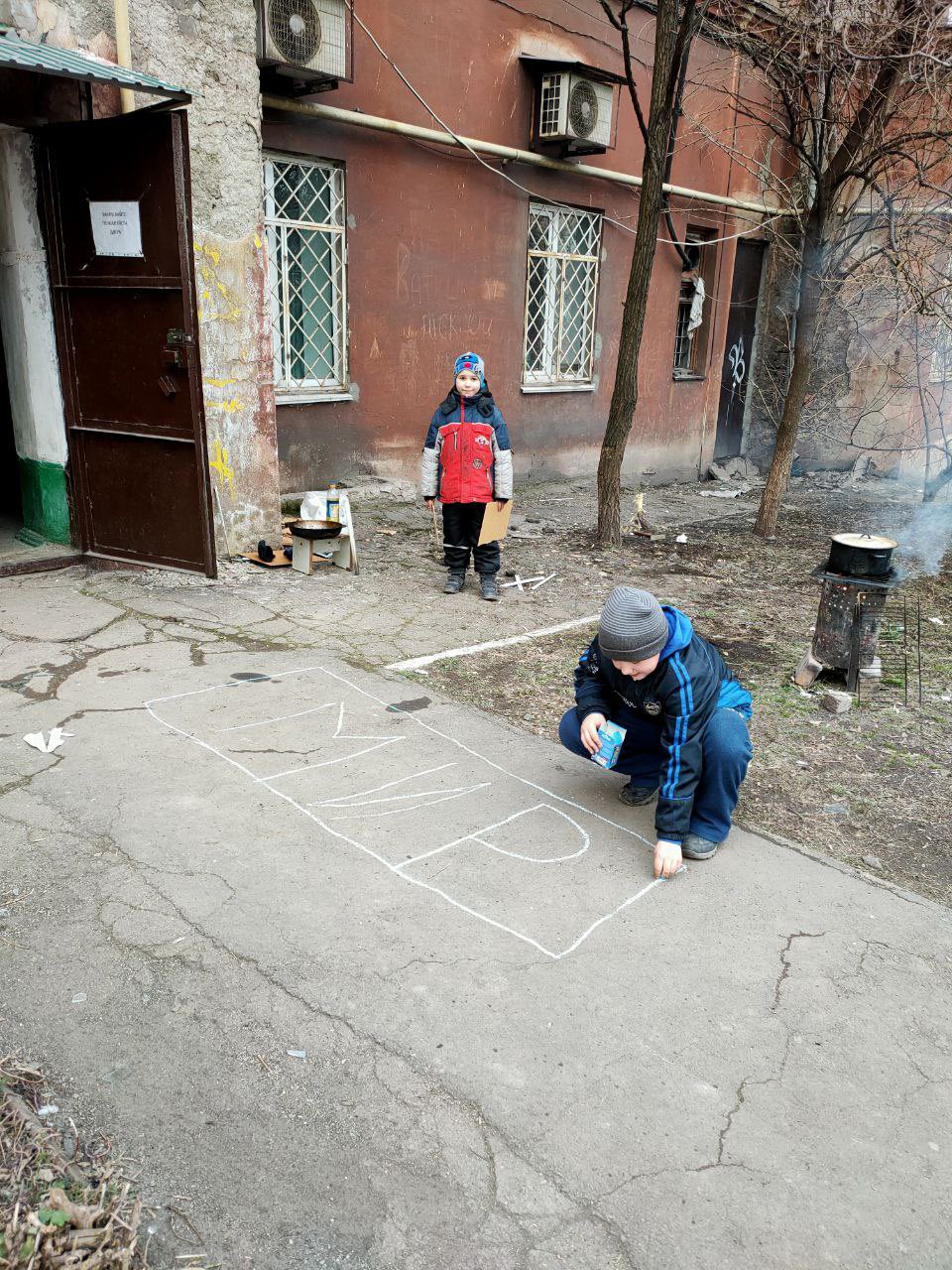 Жыхар Марыупаля "спрабаваў дакументаваць дні ў блакадзе"