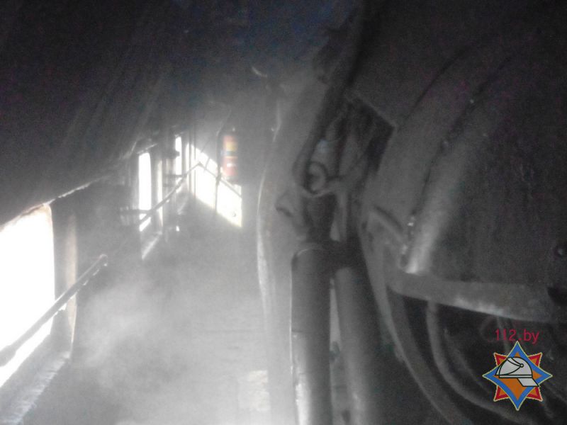 Стала вядомая прычына пажару ў цягніку "Мінск — Адлер" (фота)