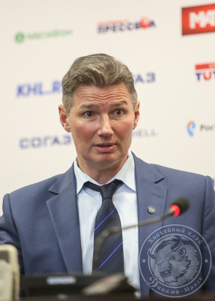 Андрэй Кавалёў зацверджаны галоўным трэнерам хакейнага мінскага "Дынама" (фота)