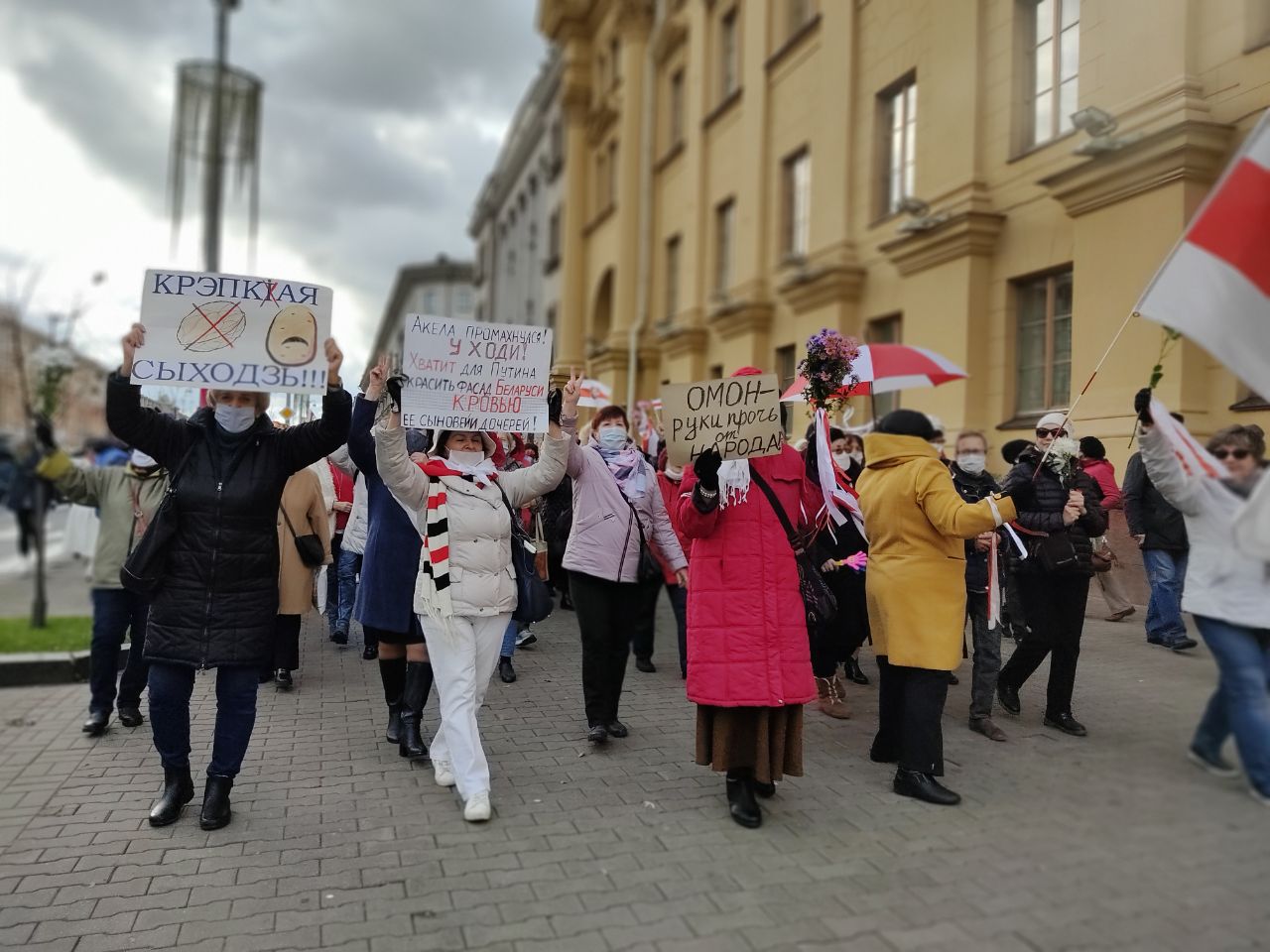 У Мінску прайшоў трэці “Марш пенсіянераў”