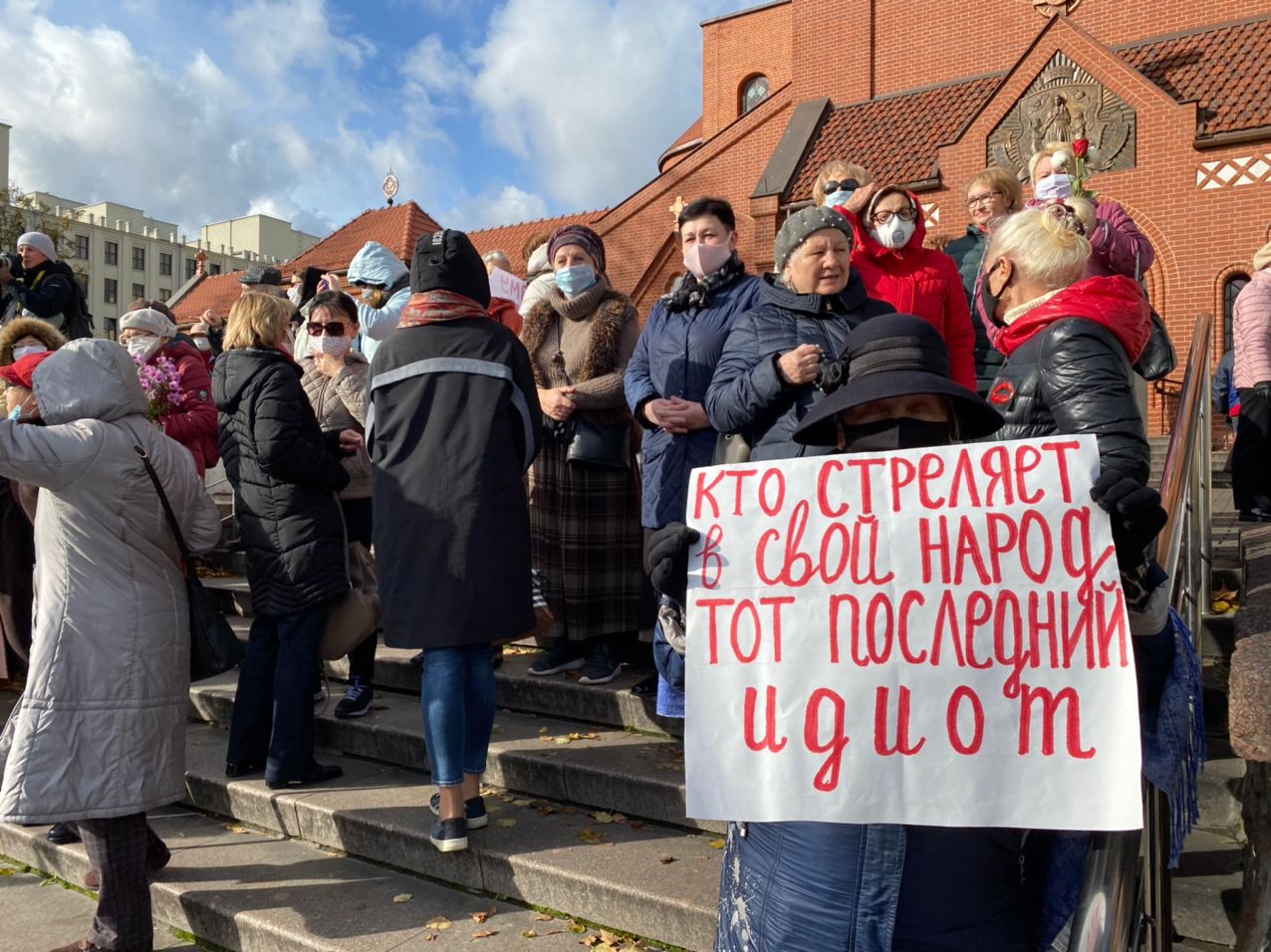 У Мінску прайшоў трэці “Марш пенсіянераў”