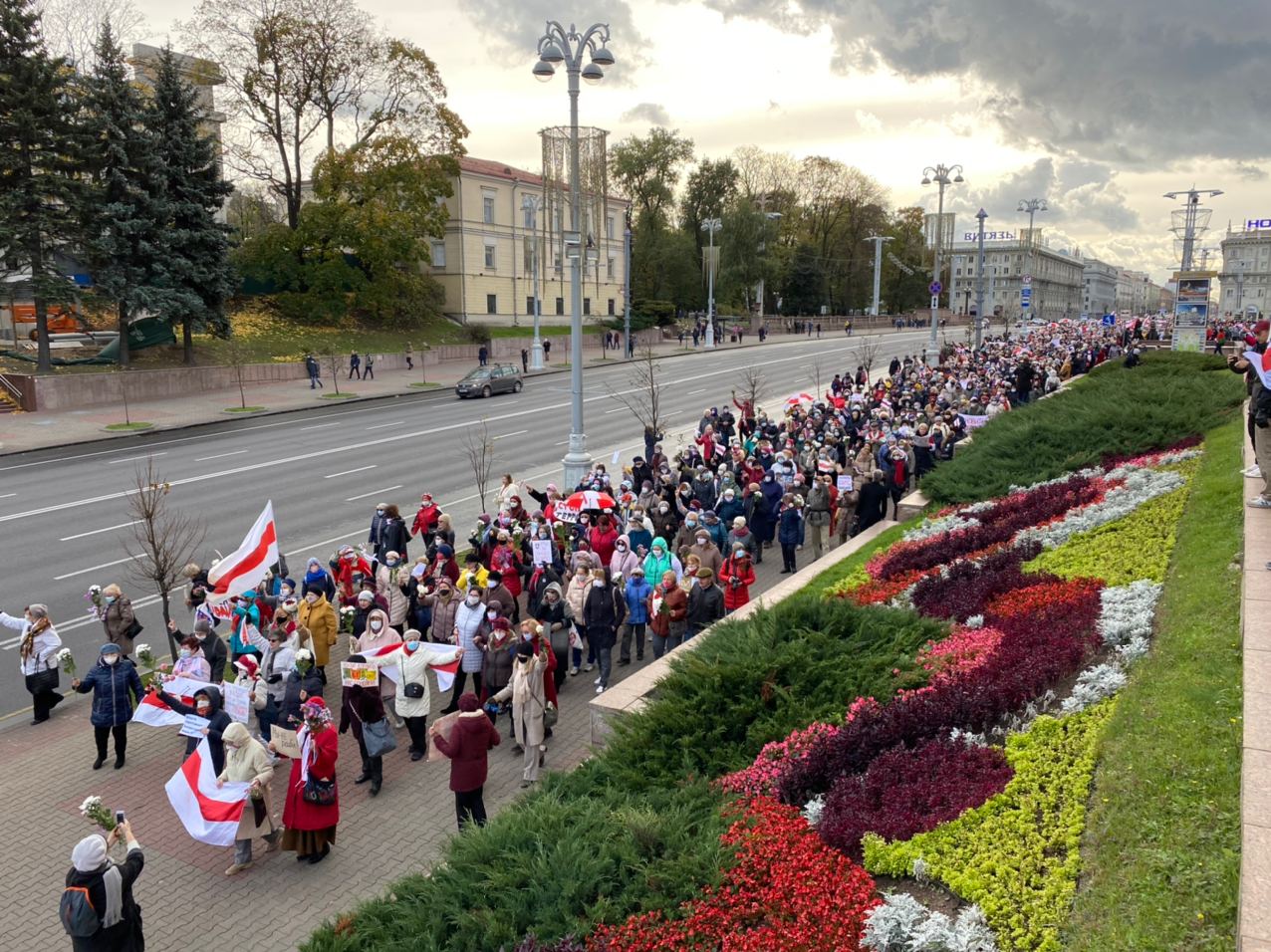 У Мінску прайшоў трэці “Марш пенсіянераў”