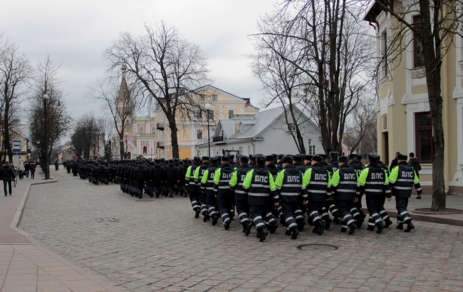 Як міністр налічыў "усяго" 405 міліцыянтаў на 100 тысяч грамадзян Беларусі