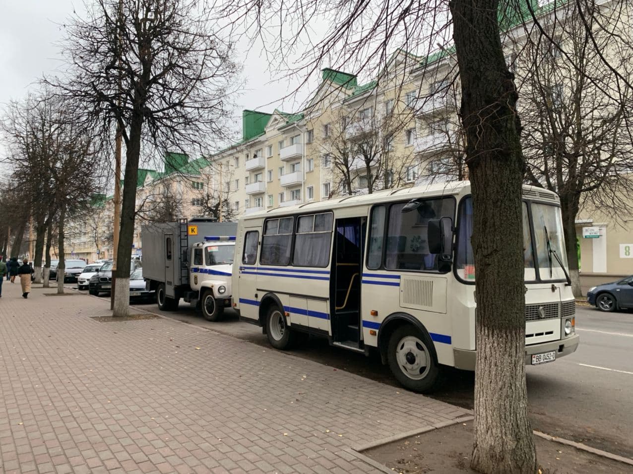 Милиции больше, чем протестующих, и все друг друга знают: митинги в Барановичах