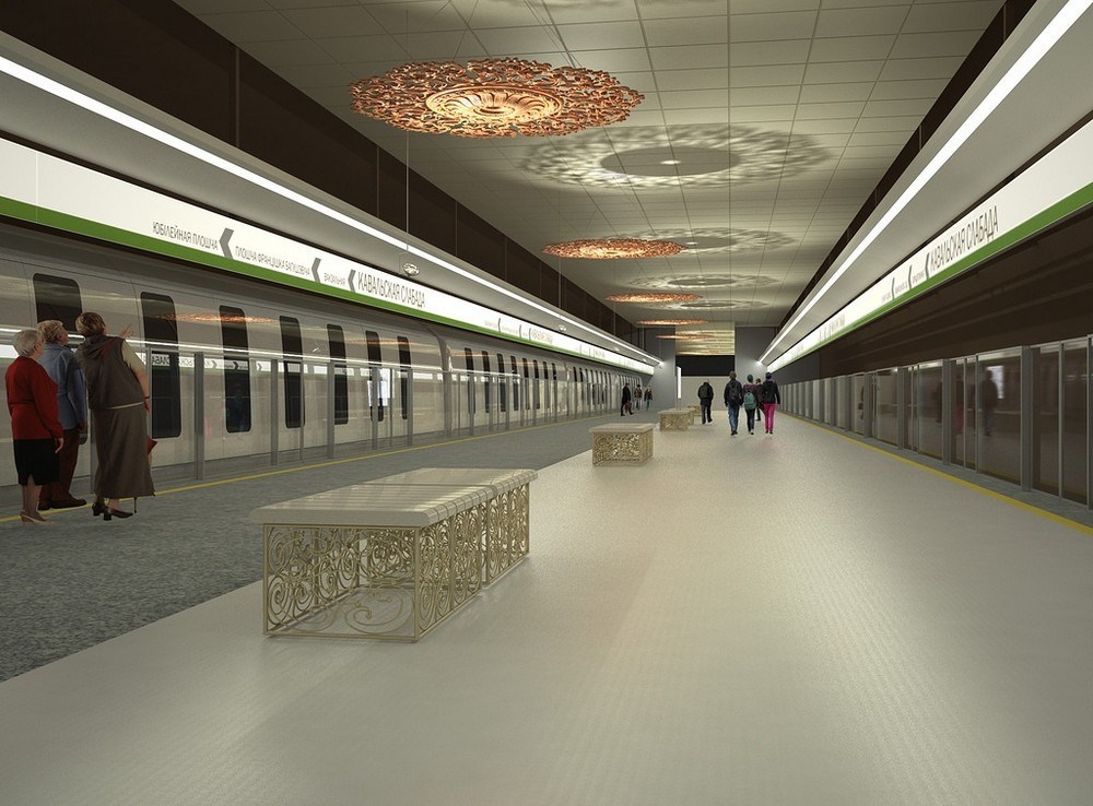 Опубликованы новые рендеры станций третьей линии метро