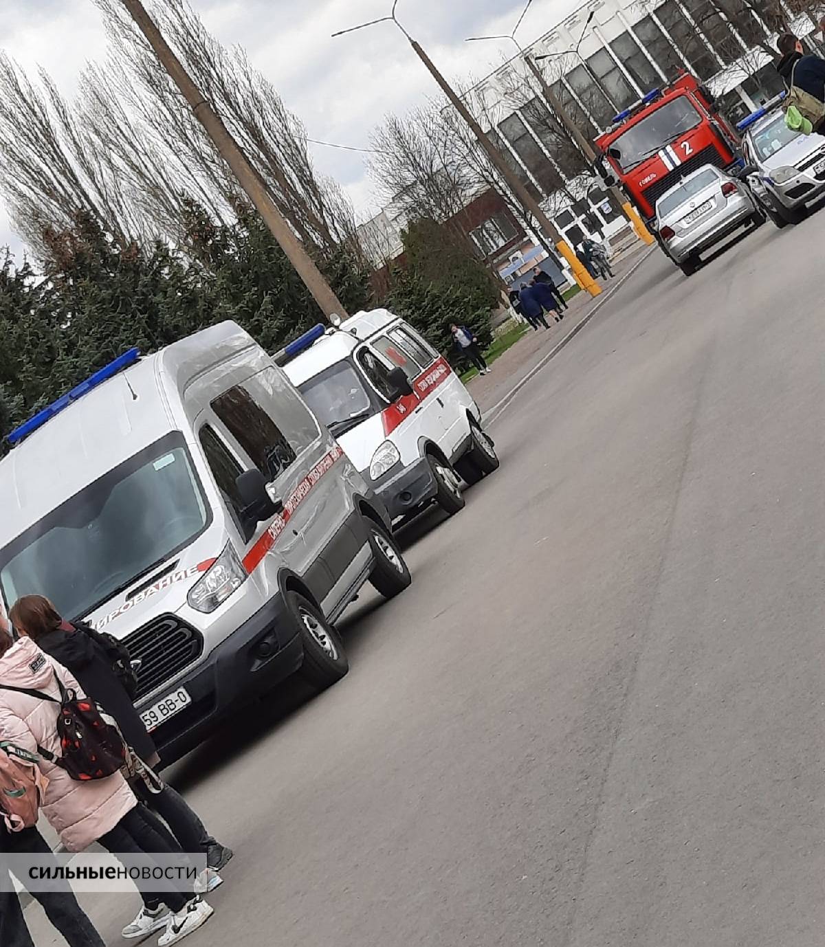 У Гомелі эвакуявалі галоўны корпус універсітэта імя Сухога