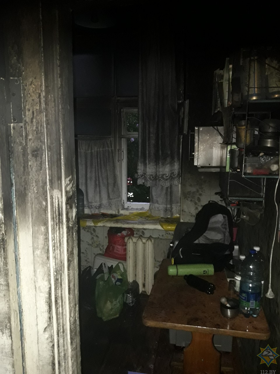 Супрацоўнікі МНС выратавалі на пажары мінчука з ваннай