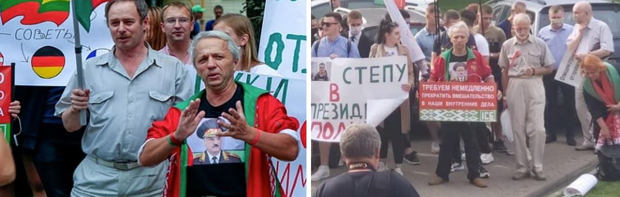 Пробеги за Лукашенко, “ябатькинги”, пикеты у посольств — везде одни и те же люди
