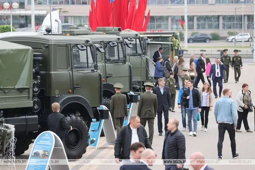 У Мінску адкрылася Міжнародная выстава ўзбраення і вайсковай тэхнікі MILEX-2023
