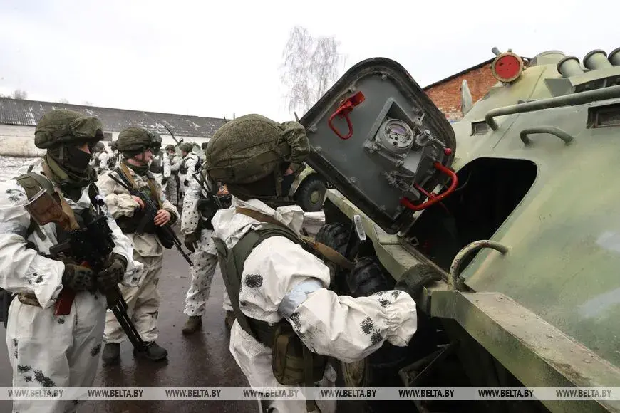 Як у Клічаўскім раёне праходзяць "антытэрарыстычныя вучэнні"