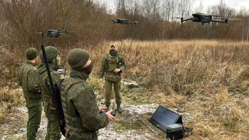 Беларускія артылерысты вучыліся збіваць беспілотнікі