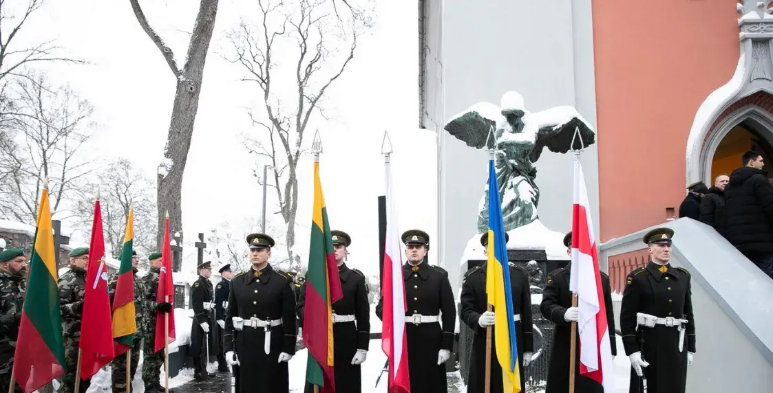 Як у Вільні ўшанавалі памяць Каліноўскага і яго паўстанцаў