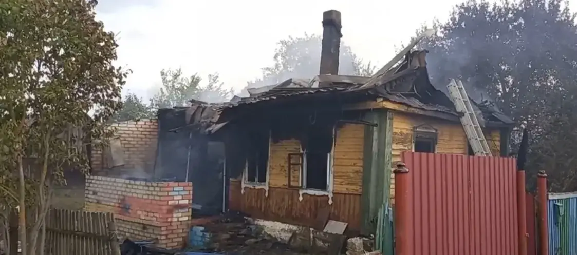 У Капыльскім раёне гарэла вёска