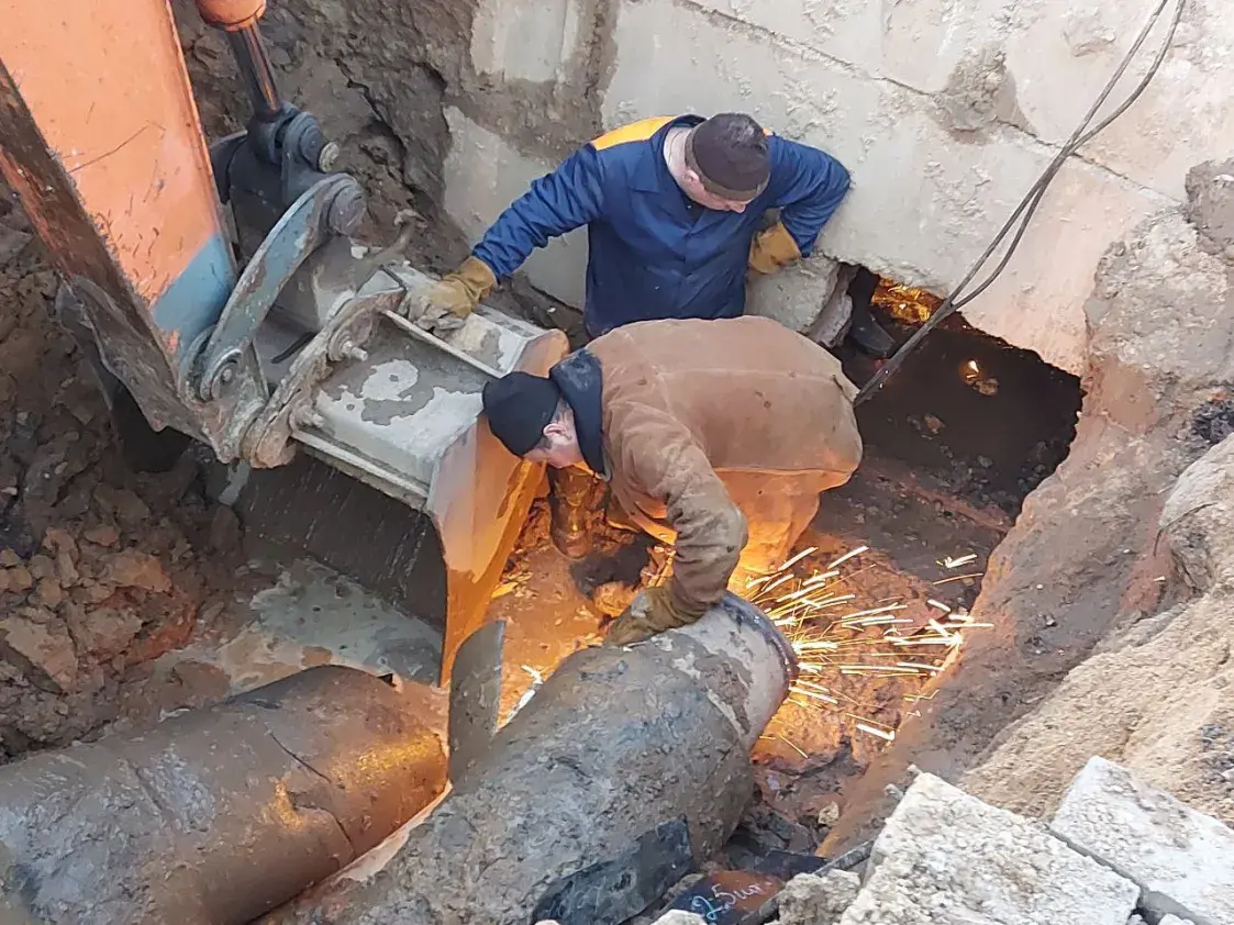 Наступствы аварыі ў Дзяржынску ліквідавалі толькі ўначы