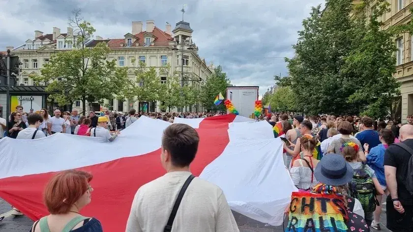 Квір-актывісты: бел-чырвона-белы належыць нам гэтак жа, як і іншым беларусам
