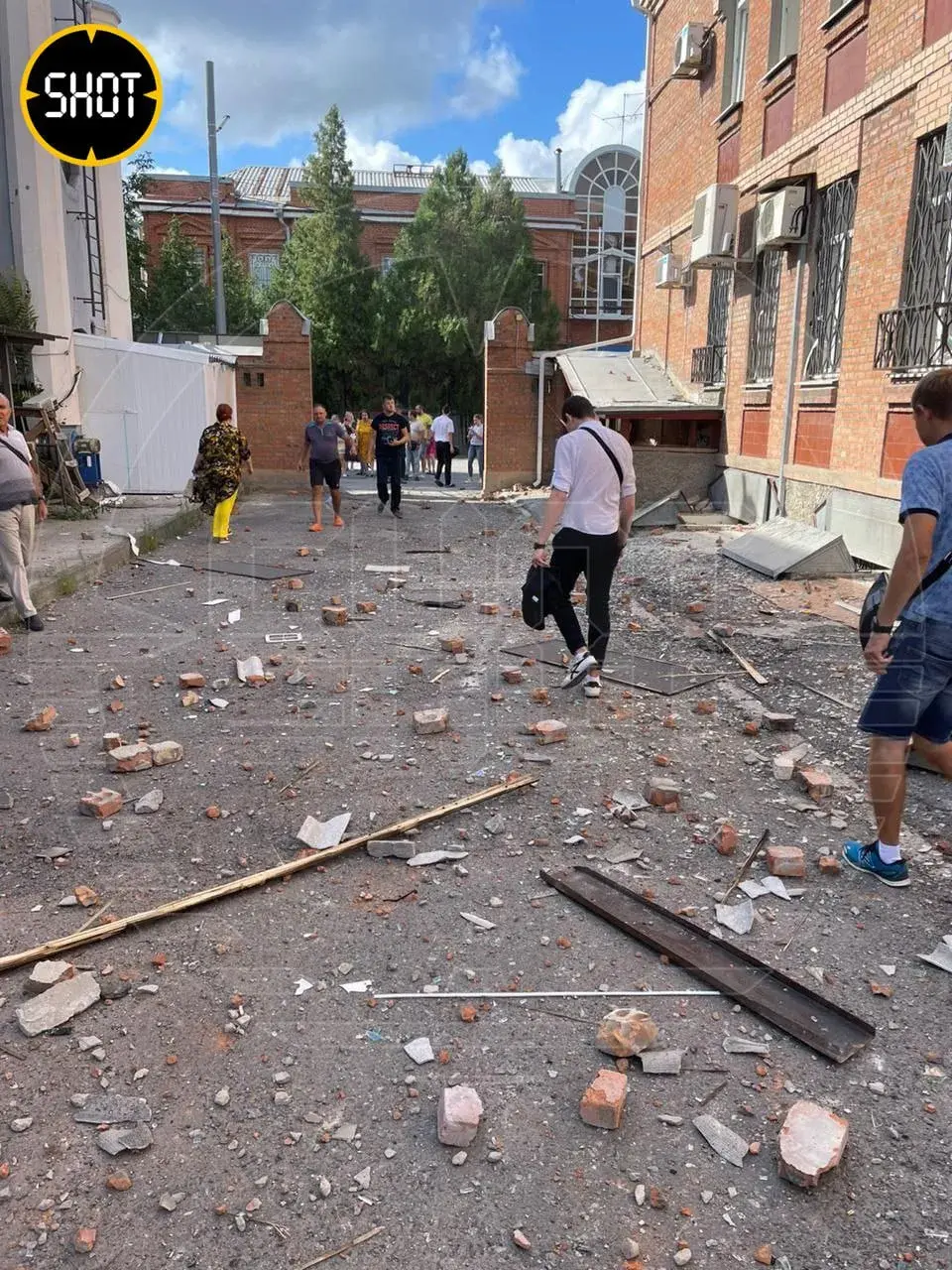 Выбух у расійскім Таганрогу: прыляцела ракета 