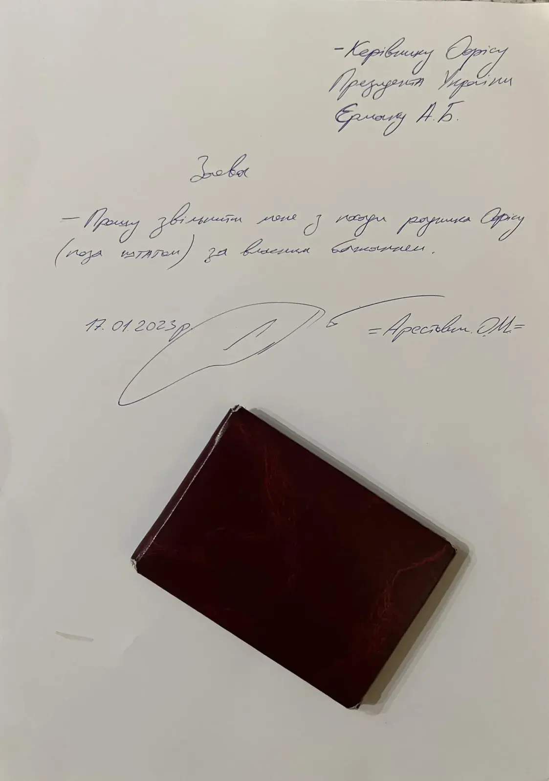 Арастовіч напісаў заяву аб сыходзе ў адстаўку з пасады дарадцы Офіса прэзідэнта 
