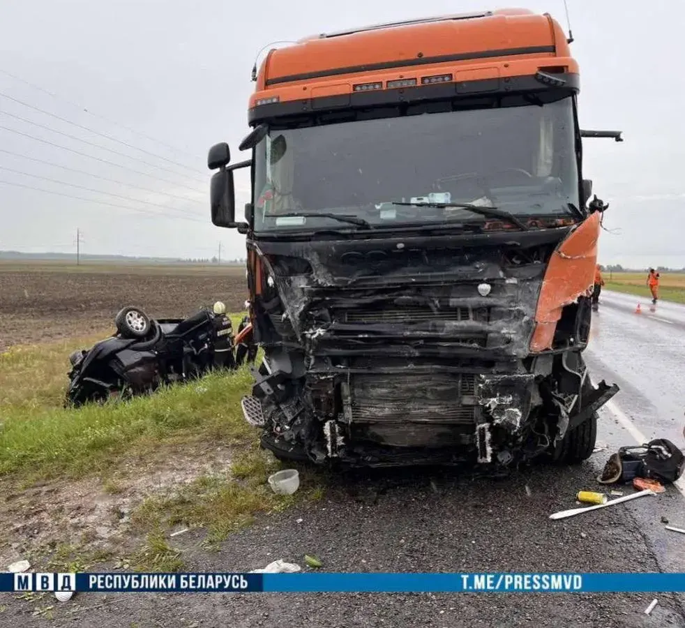 У аварыі ў Драгічынскім раёне загінула сям'я з 4 чалавек