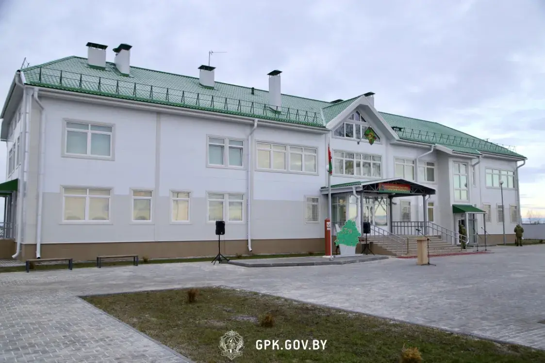 У Беларусі на мяжы з Украінай з'явілася новая памежная застава
