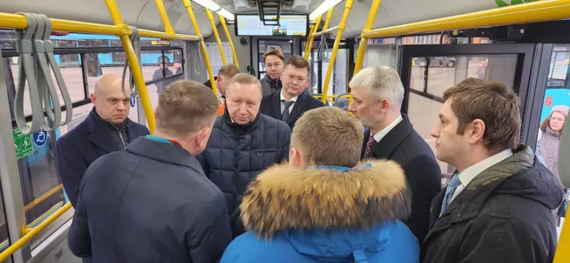У Санкт-Пецярбург прывезлі з Беларусі яшчэ 48 аўтобусаў МАЗ