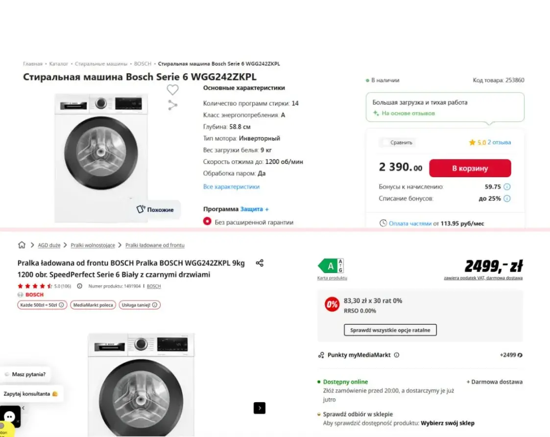 Где дешевле покупать технику — в Беларуси или в Польше? Сравнили цены