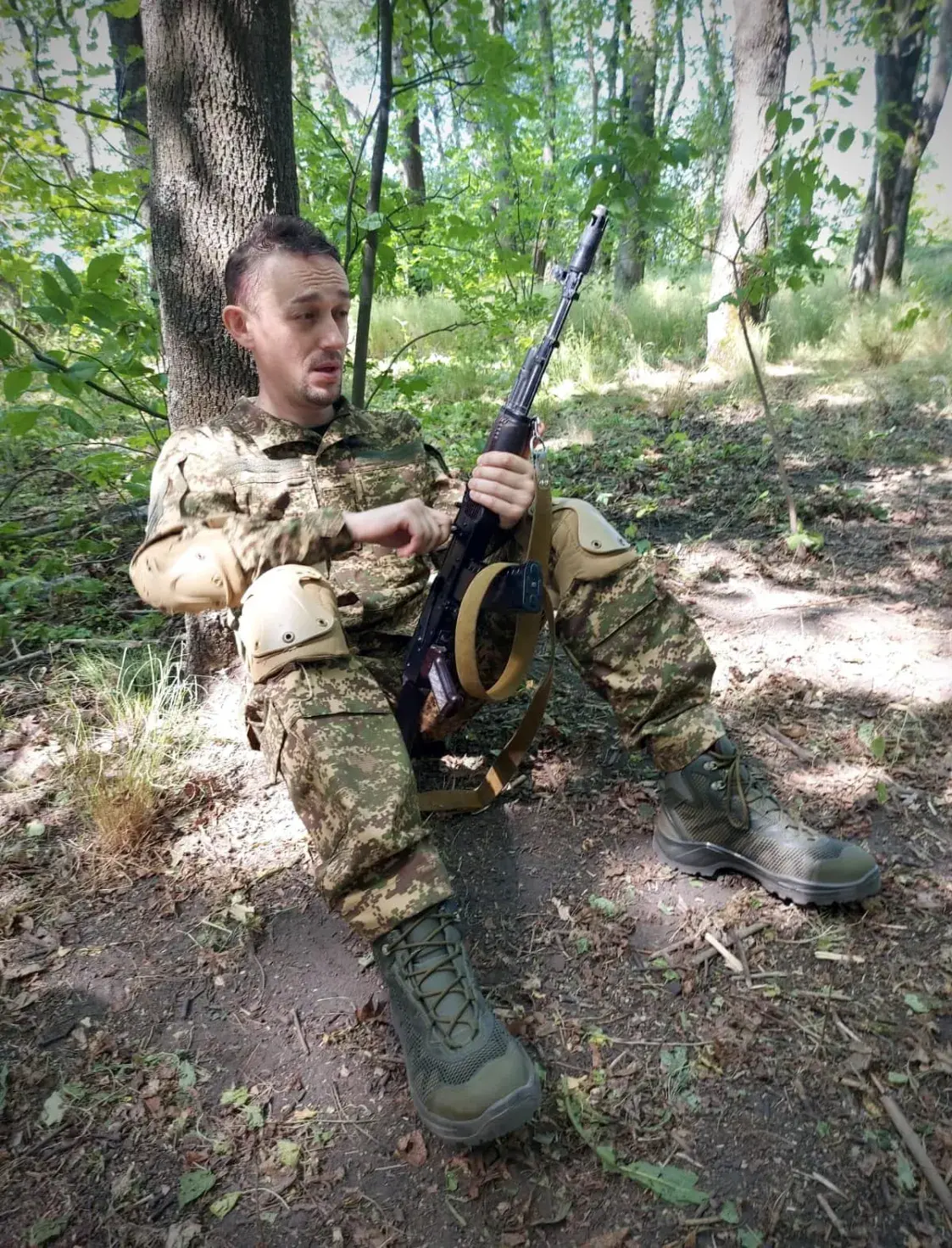 Украінскі пісьменнік і музыка Сяргей Жадан уступіў у Нацгвардыю
