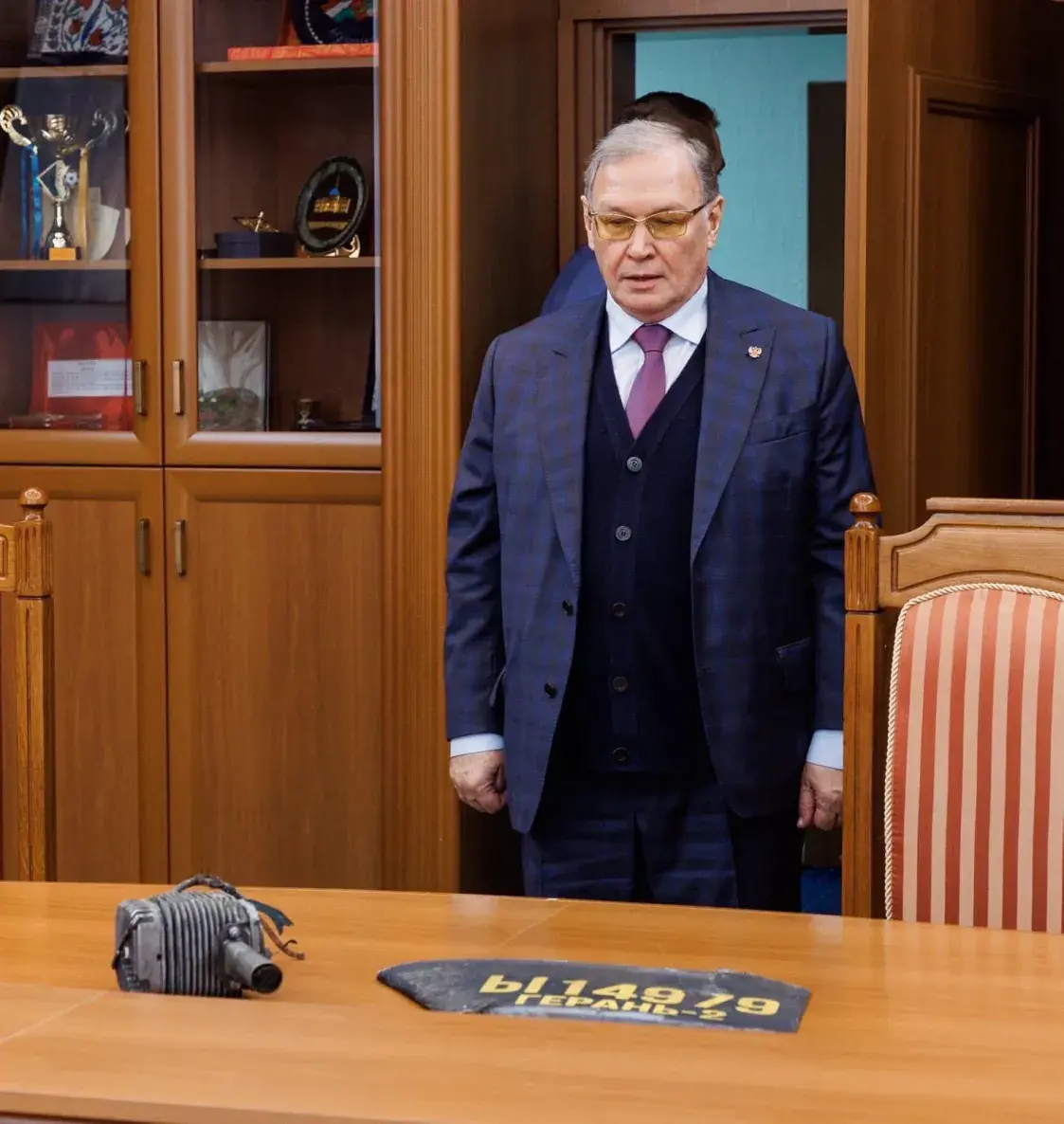 У МЗС Малдовы расійскага пасла пасадзілі за стол з рэшткамі "Герані"
