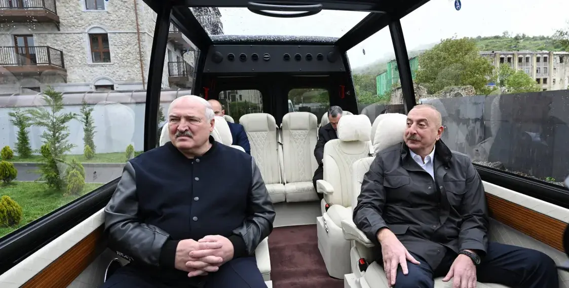 Аліеў прывёз Лукашэнку ў Нагорны Карабах