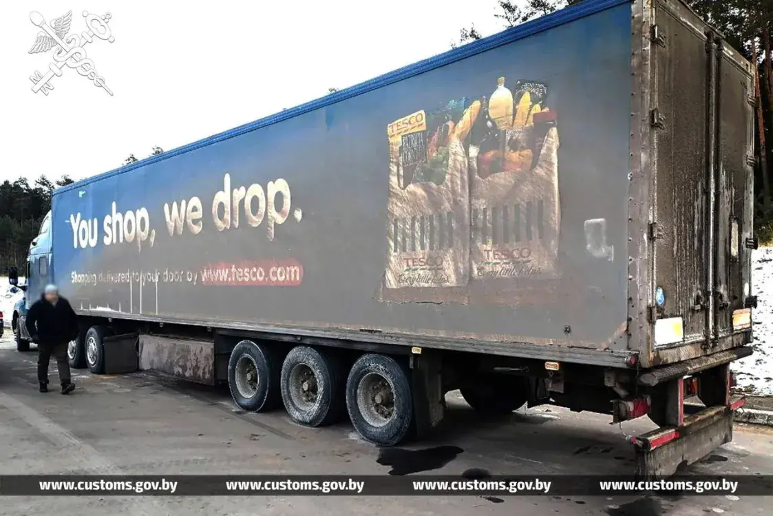 На Магілёўшчыне перахапілі грузавік з бульбай, якую везлі ў Расію