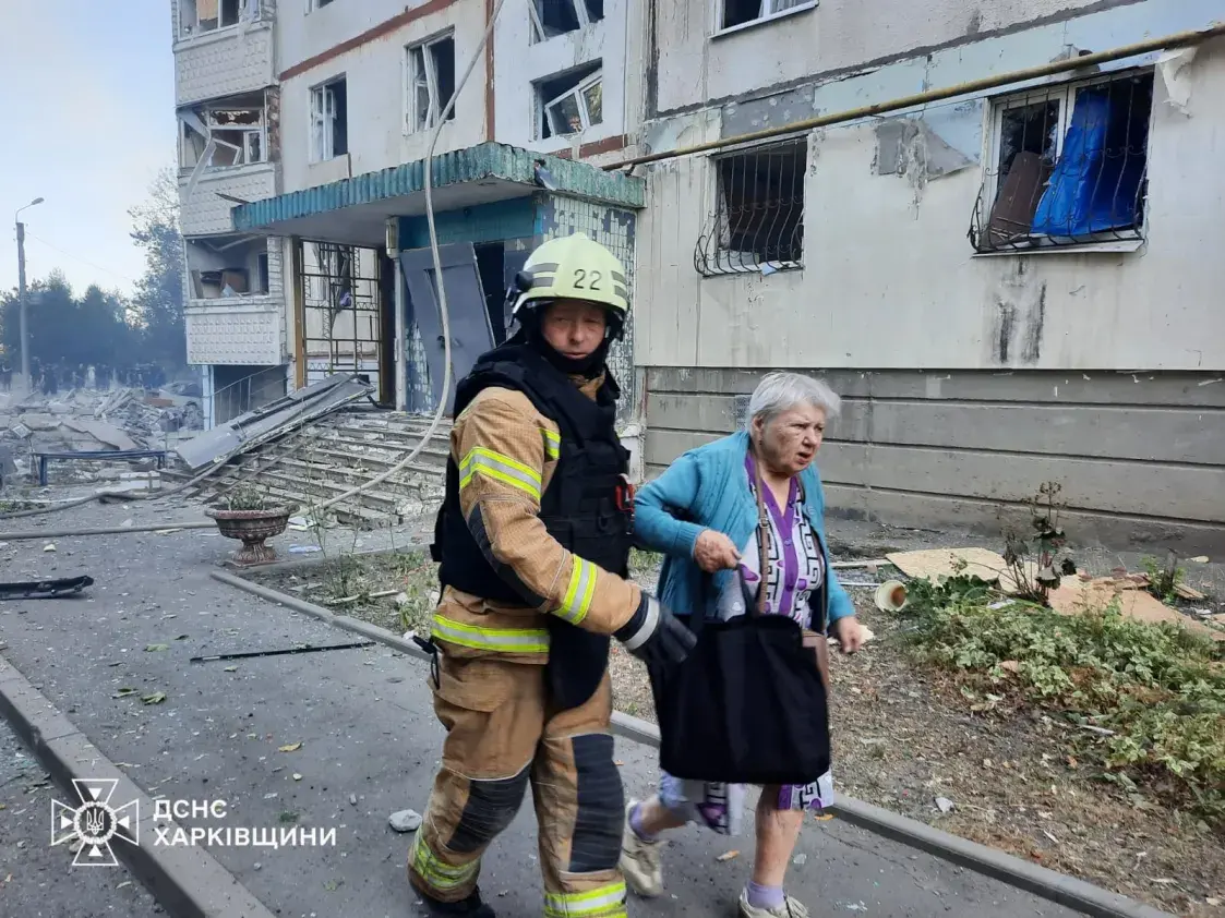 Расія скінула на жылыя раёны Харкава авіябомбы