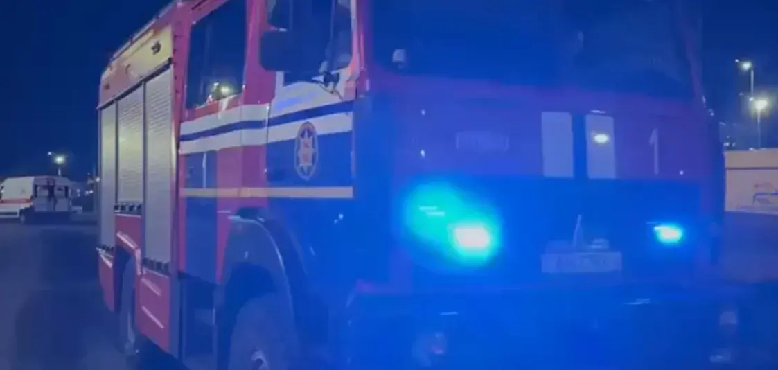 У Гродне быў пажар у адным з найбуйнейшых гандлёвых цэнтраў 