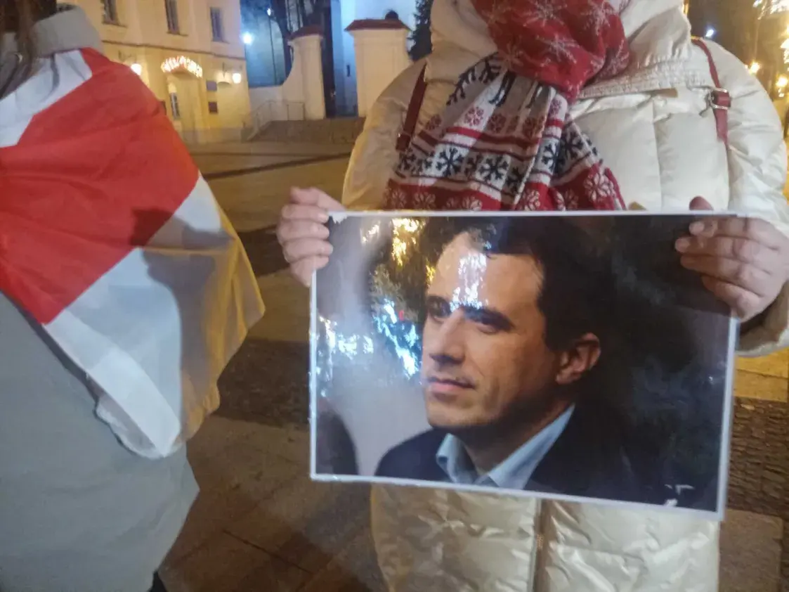 У Беластоку прайшла акцыя салідарнасці з беларускімі палітвязнямі