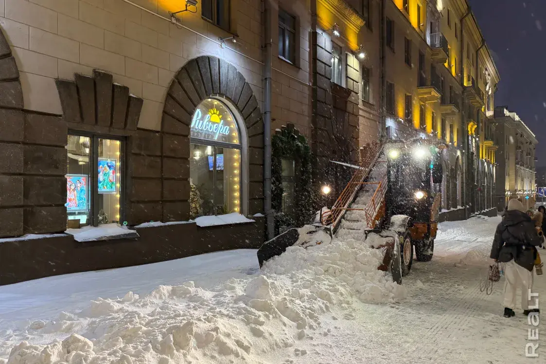 Давно такого не было: заснеженный Минск. (Почти)сказочный фотофакт