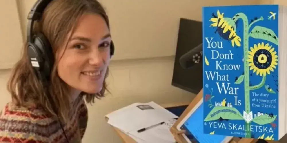 Брытанская актрыса агучыла дзённік 12-гадовай украінкі пра жыццё падчас вайны