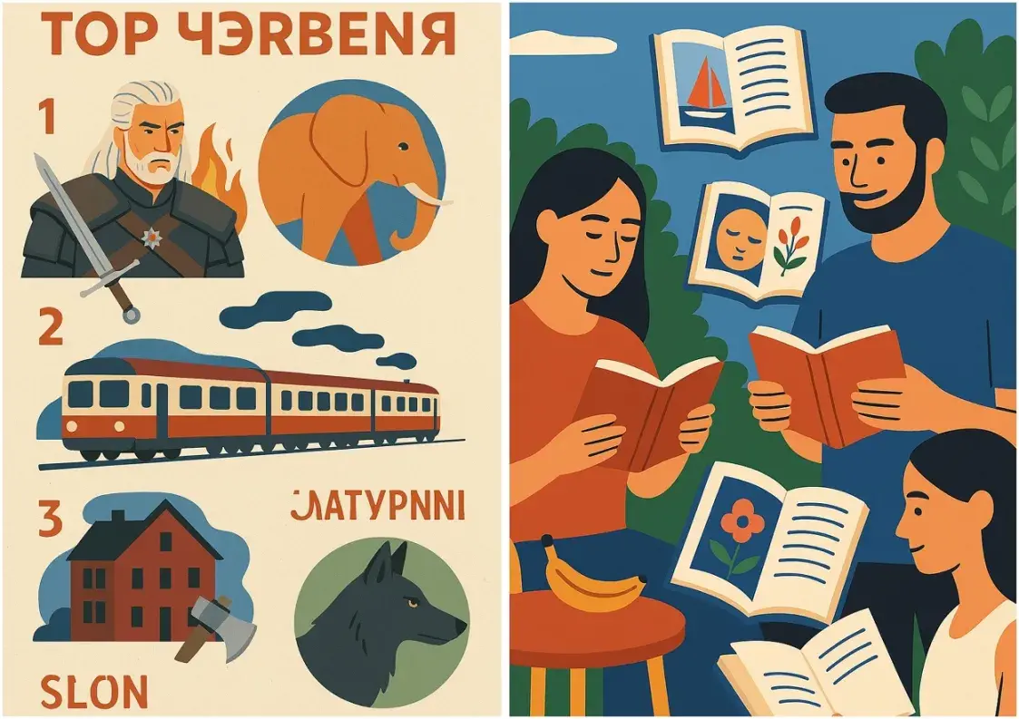 Якія кнігі набывалі беларусы ў першы месяц лета? ТОП-5 ад кнігарні “Кнігаўка”
