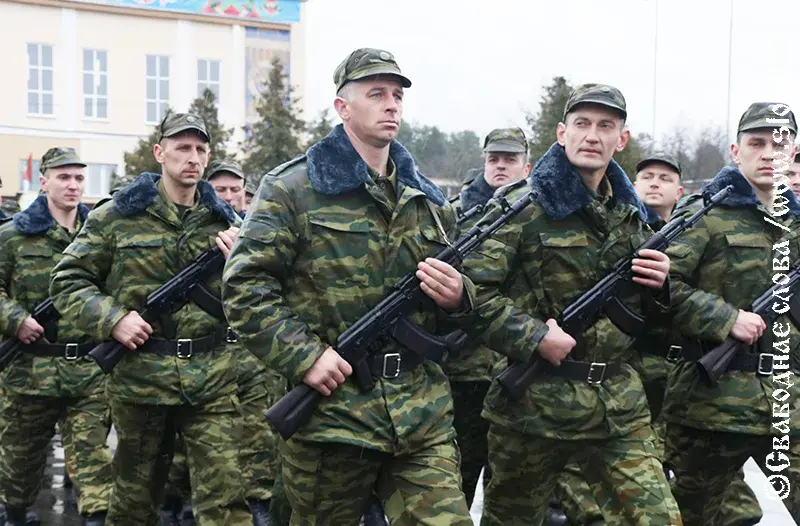 У Рагачове прайшоў "партызанскі" парад