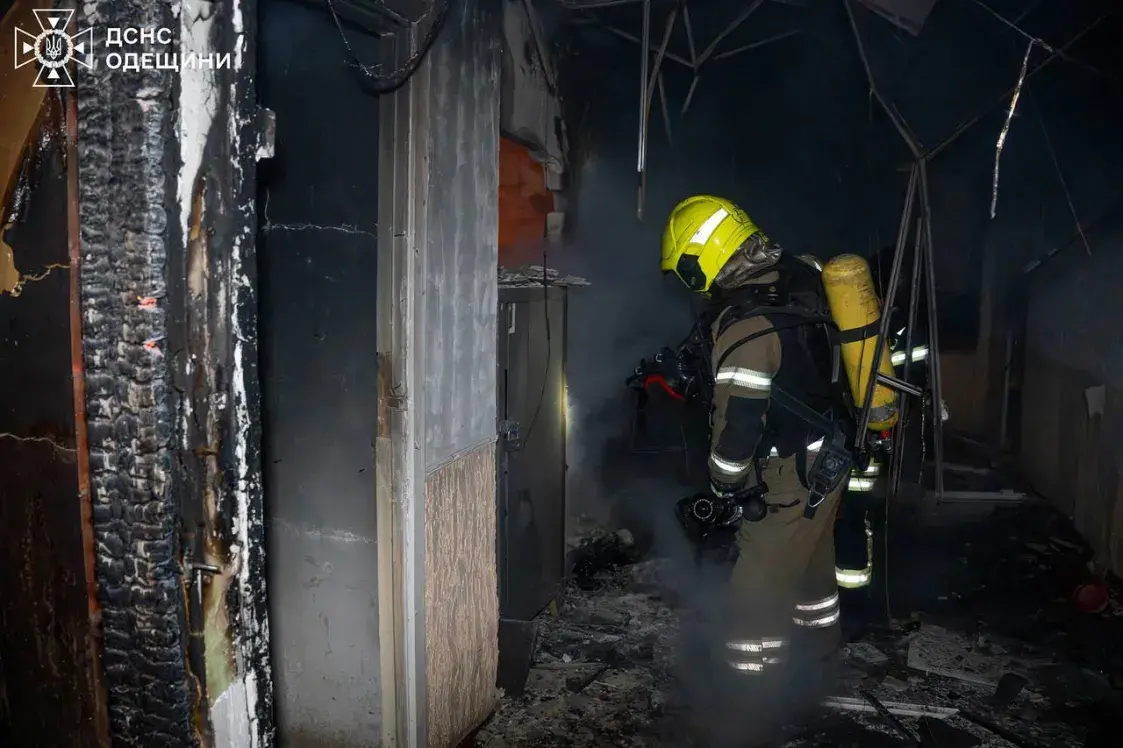 У Харкаве расійскі "шахед" ударыў у дзіцячы санаторый