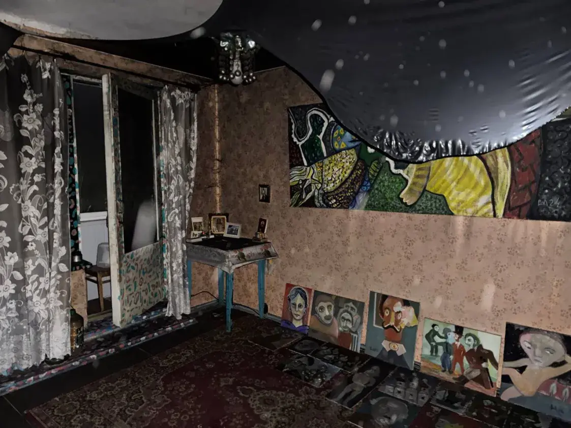 На пажары ў Слуцку загінуў мастак-авангардыст Уладзімір Акулаў