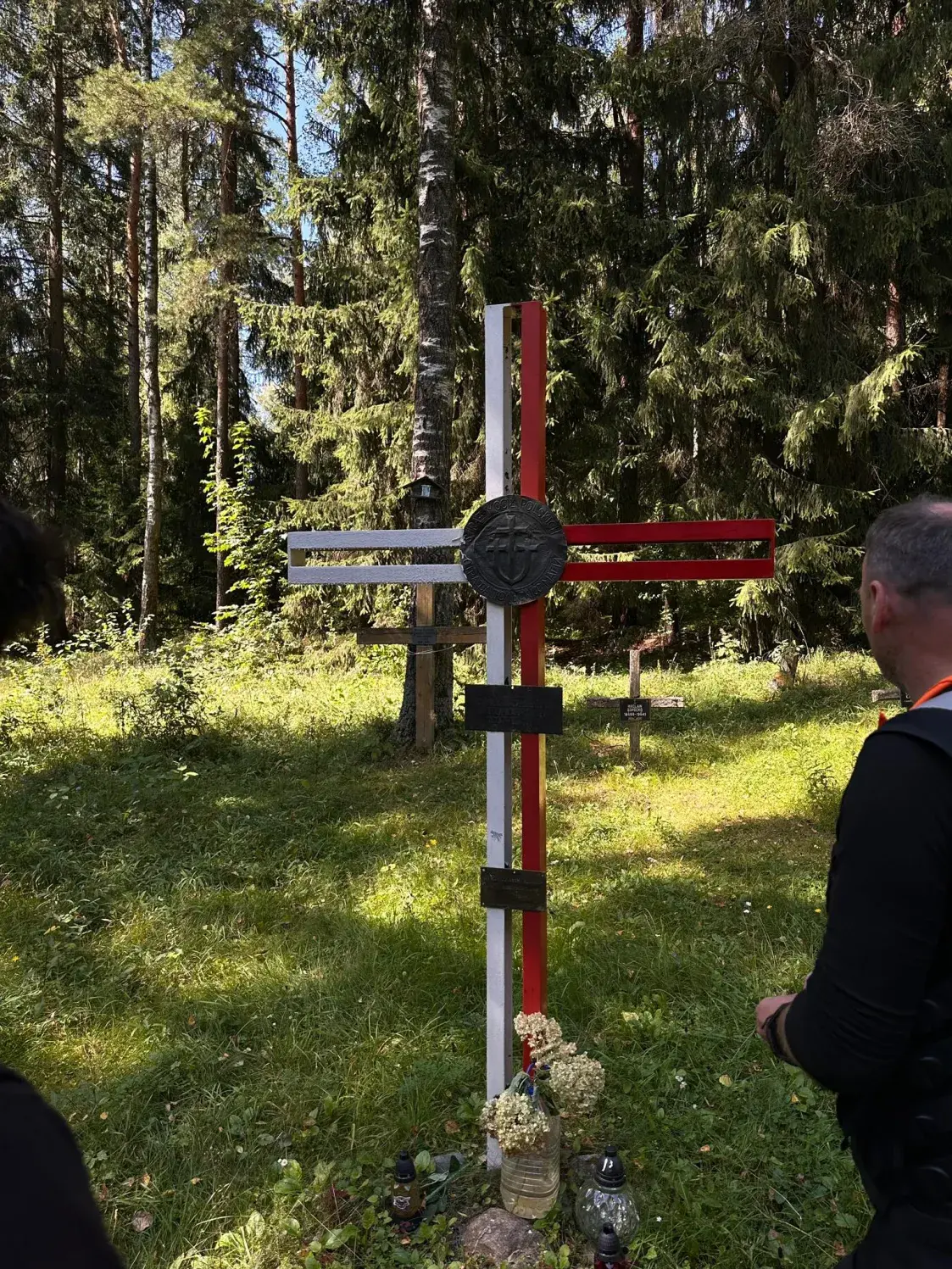 Польскія байкеры, якім забаранілі ўезд у Расію, наведалі Курапаты